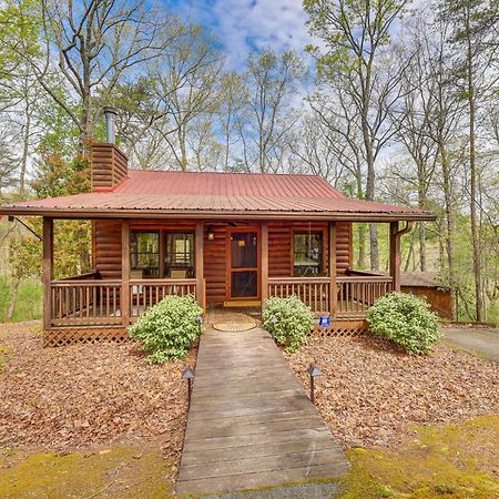 Cozy Cabin In Private Location With Hot Tub And Grill! Blue Ridge Exteriér fotografie