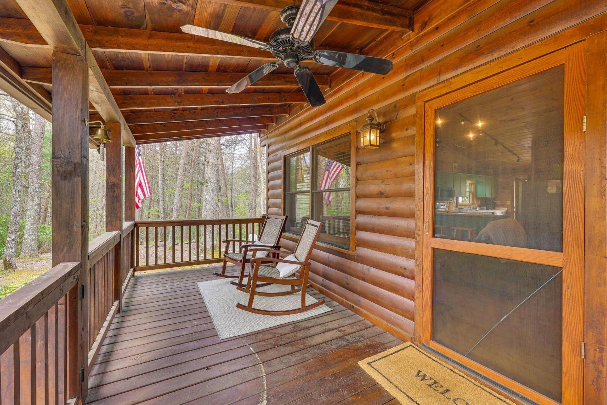 Cozy Cabin In Private Location With Hot Tub And Grill! Blue Ridge Exteriér fotografie