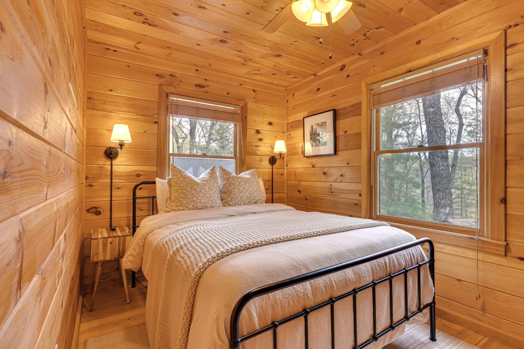 Cozy Cabin In Private Location With Hot Tub And Grill! Blue Ridge Exteriér fotografie