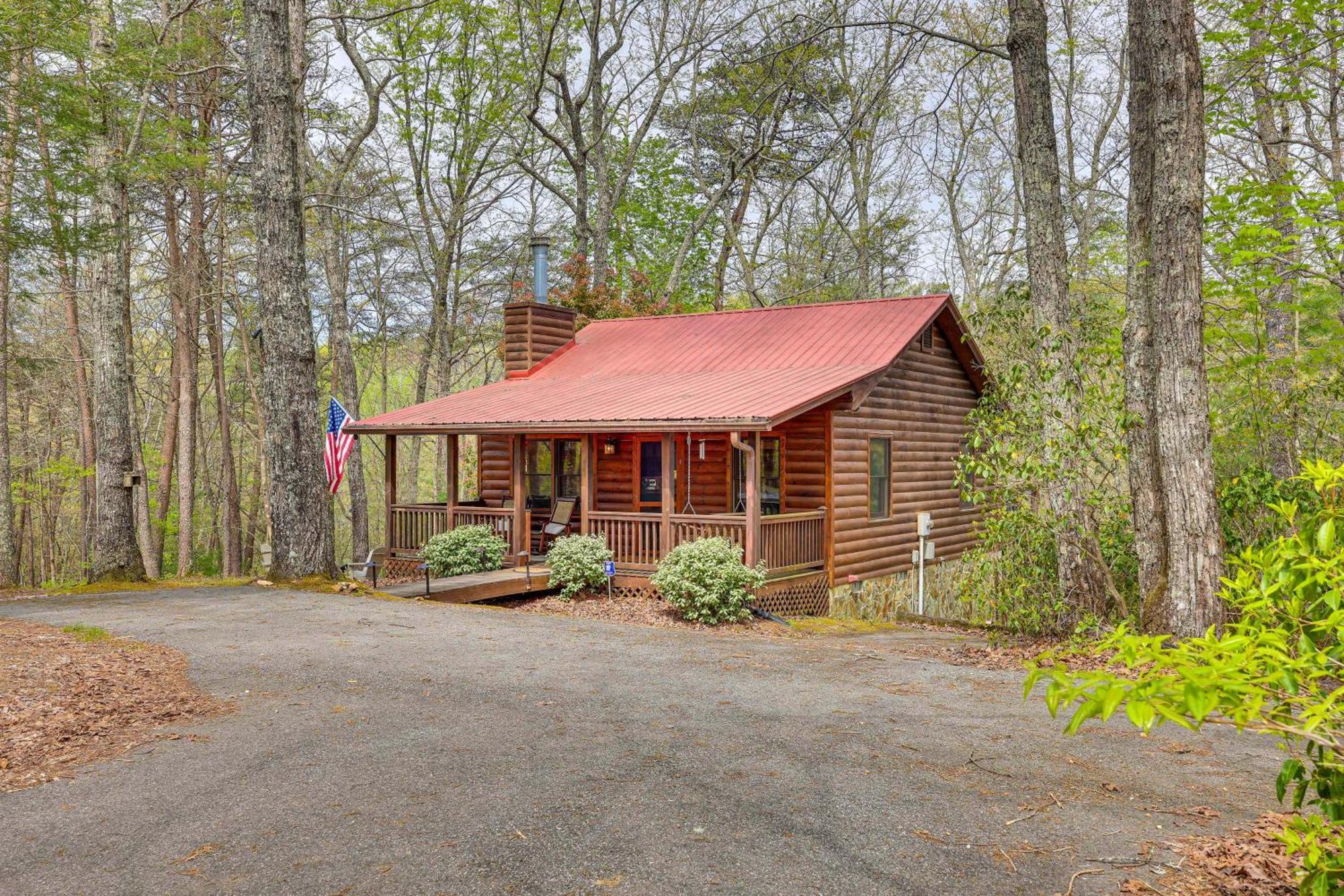 Cozy Cabin In Private Location With Hot Tub And Grill! Blue Ridge Exteriér fotografie