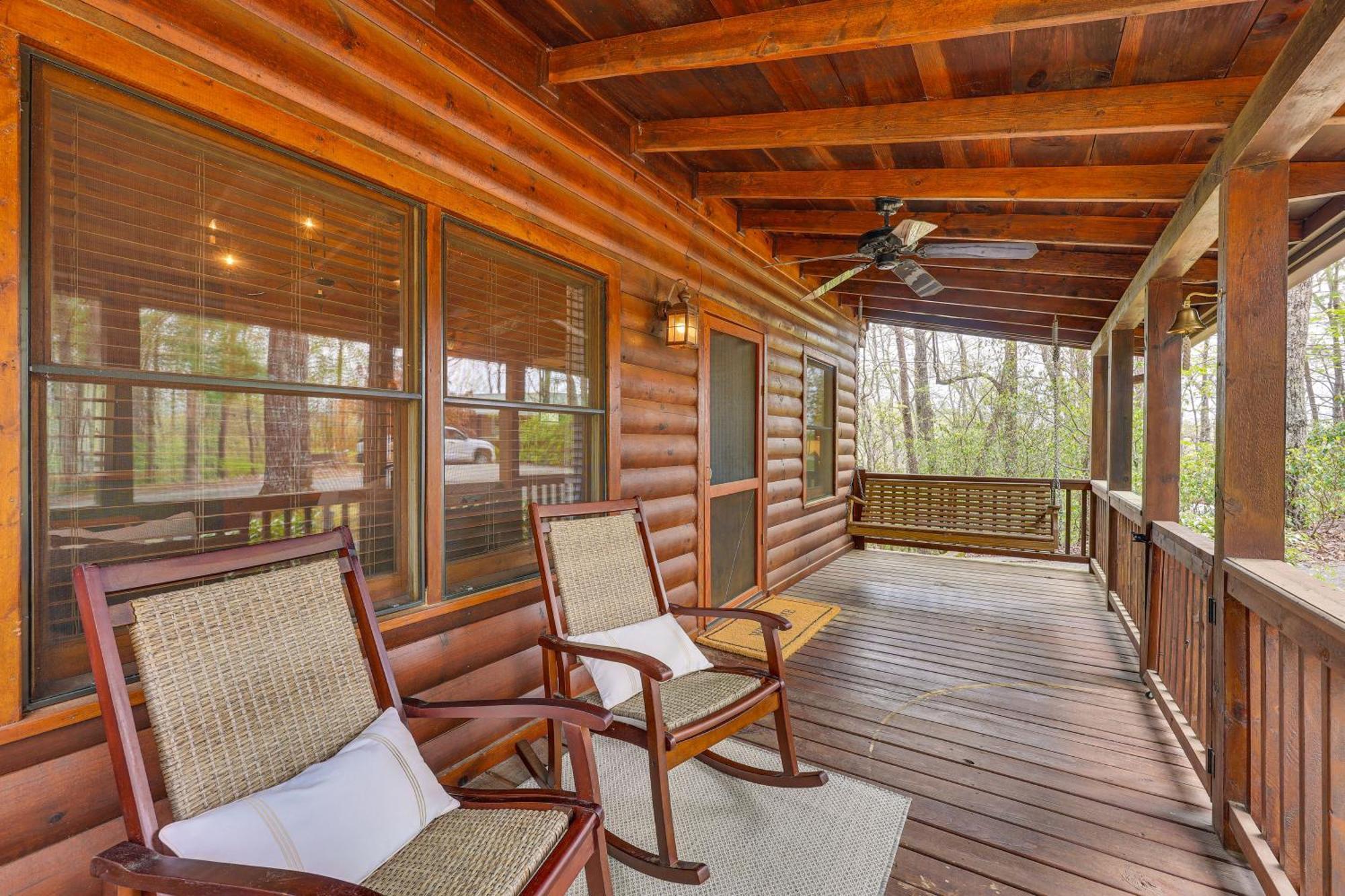 Cozy Cabin In Private Location With Hot Tub And Grill! Blue Ridge Exteriér fotografie