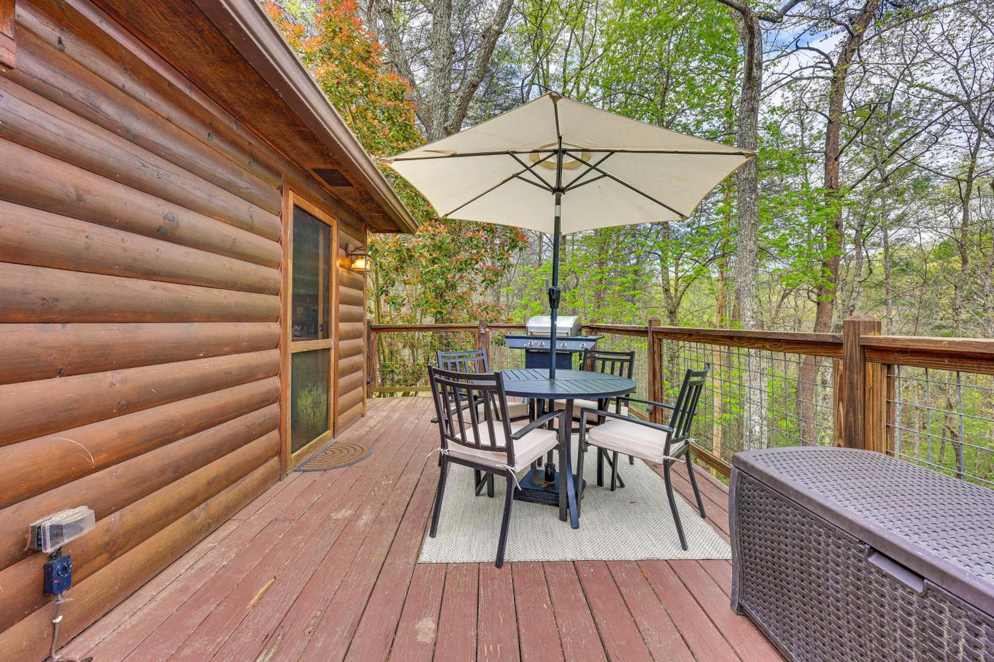 Cozy Cabin In Private Location With Hot Tub And Grill! Blue Ridge Exteriér fotografie