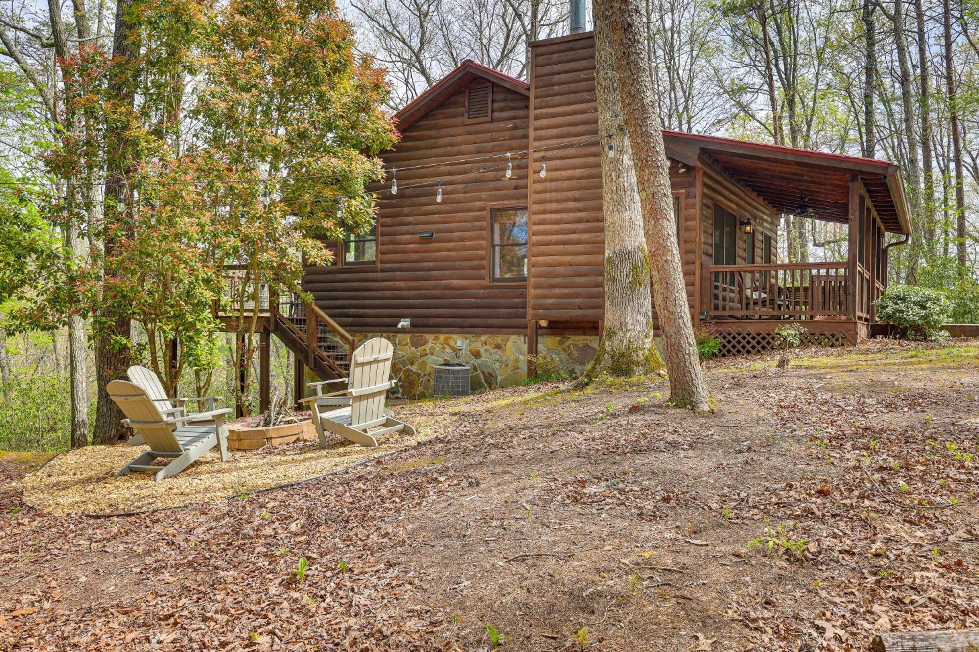 Cozy Cabin In Private Location With Hot Tub And Grill! Blue Ridge Exteriér fotografie